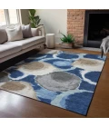 Addison Rugs Chantille Blue ACN2701 9ft. x 12ft. Rect. Rug