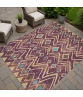 Addison Rugs Chantille Purple ACN2702 5ft. x 7ft.6in. Rect. Rug