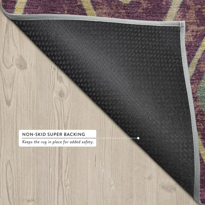 Addison Rugs Chantille Purple ACN2702 5ft. x 7ft.6in. Rect. Rug