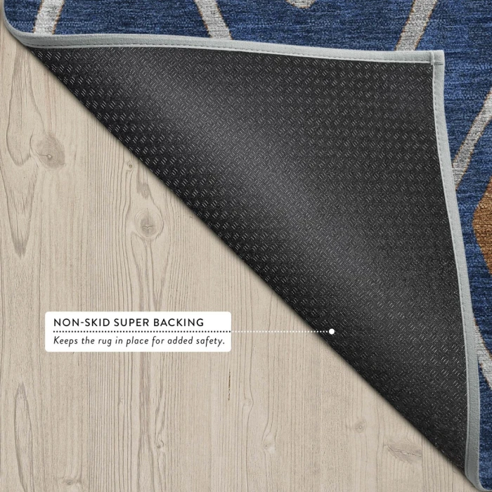 Addison Rugs Chantille Blue ACN2702 5ft. x 7ft.6in. Rect. Rug