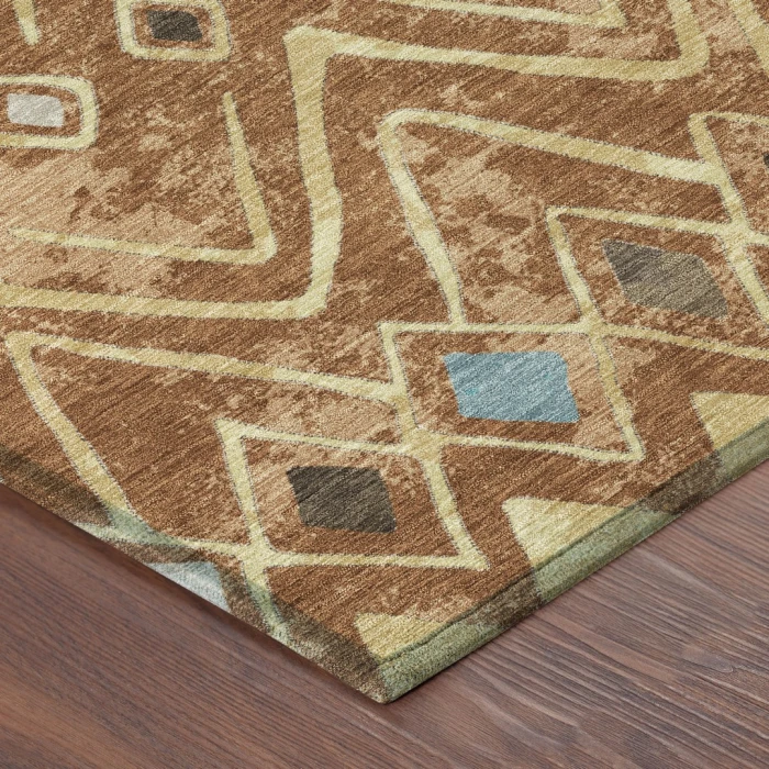Addison Rugs Chantille Orange ACN2702 5ft. x 7ft.6in. Rect. Rug