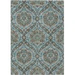 Addison Rugs Chantille Teal ACN2703 9ft. x 12ft. Rect. Rug