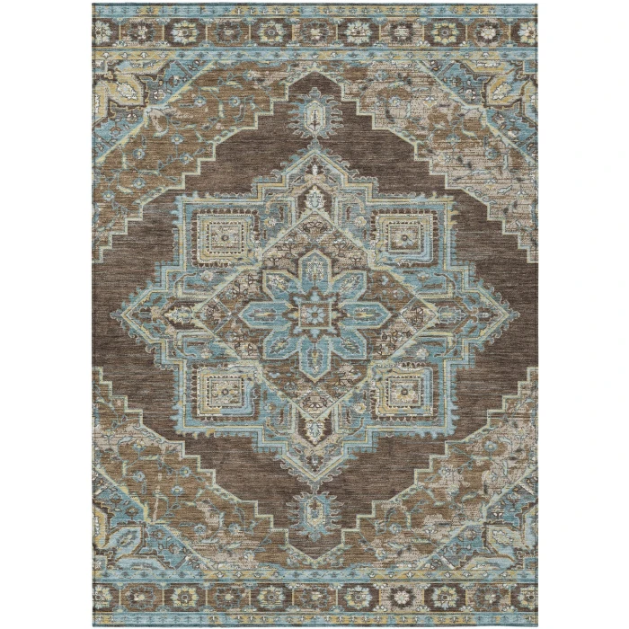 Addison Rugs Chantille Brown ACN2704 5ft. x 7ft.6in. Rect. Rug