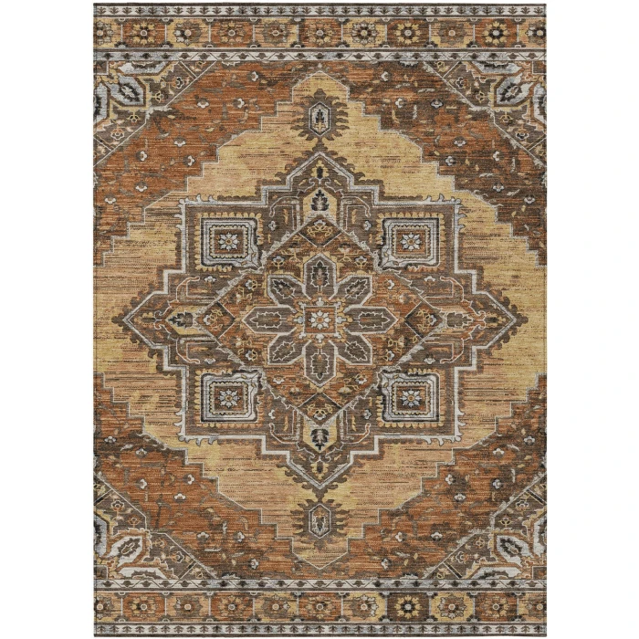 Addison Rugs Chantille Orange ACN2704 8ft. x 10ft. Rect. Rug