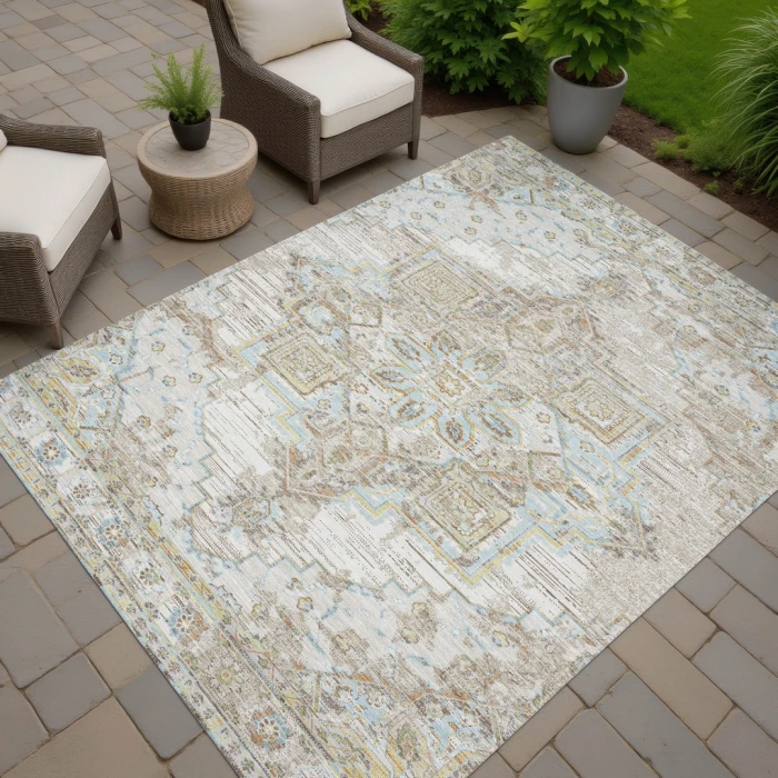 Addison Rugs Chantille Ivory ACN2704 9ft. x 12ft. Rect. Rug