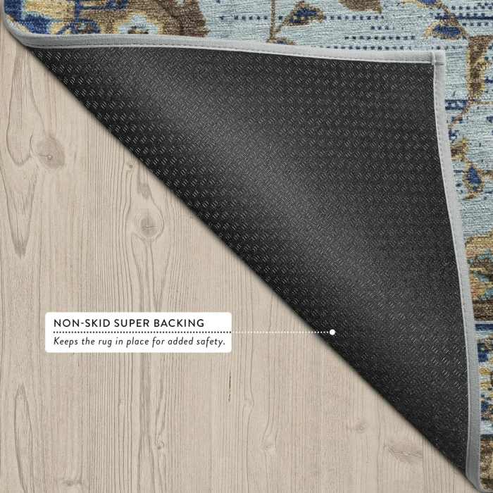 Addison Rugs Chantille Blue ACN2704 8ft. x 10ft. Rect. Rug