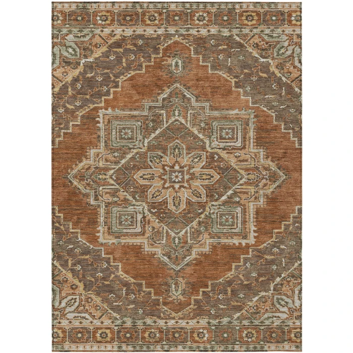 Addison Rugs Chantille Orange ACN2704 5ft. x 7ft.6in. Rect. Rug