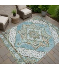 Addison Rugs Chantille Teal ACN2704 5ft. x 7ft.6in. Rect. Rug