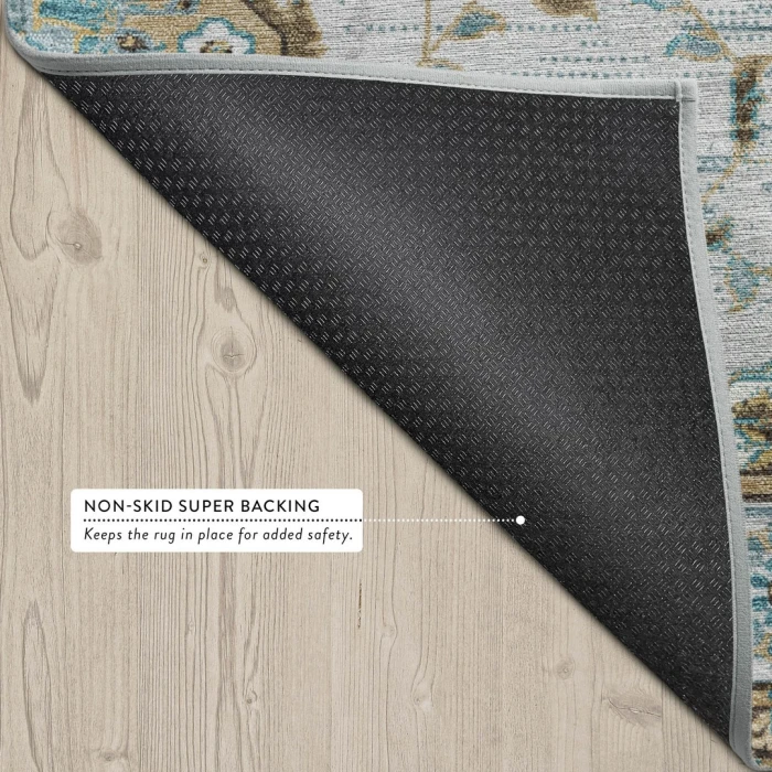 Addison Rugs Chantille Teal ACN2704 5ft. x 7ft.6in. Rect. Rug