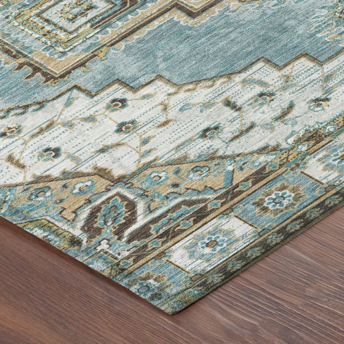 Addison Rugs Chantille Teal ACN2704 5ft. x 7ft.6in. Rect. Rug