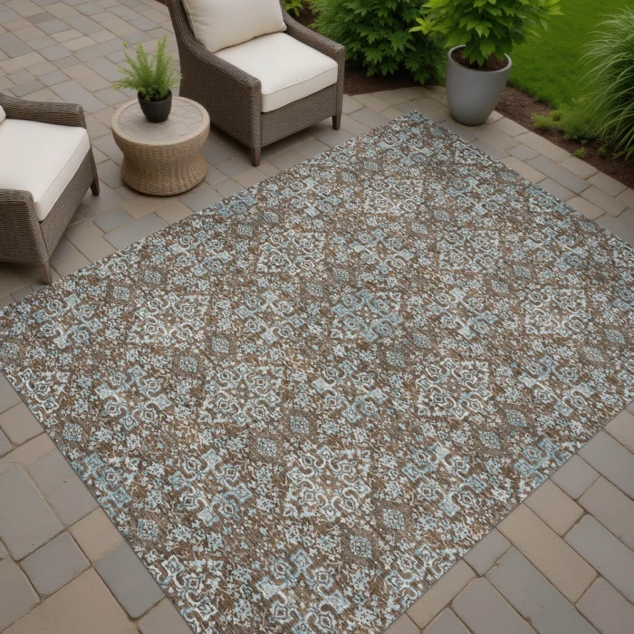 Addison Rugs Chantille Brown ACN2705 5ft. x 7ft.6in. Rect. Rug