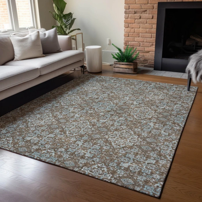 Addison Rugs Chantille Brown ACN2705 5ft. x 7ft.6in. Rect. Rug