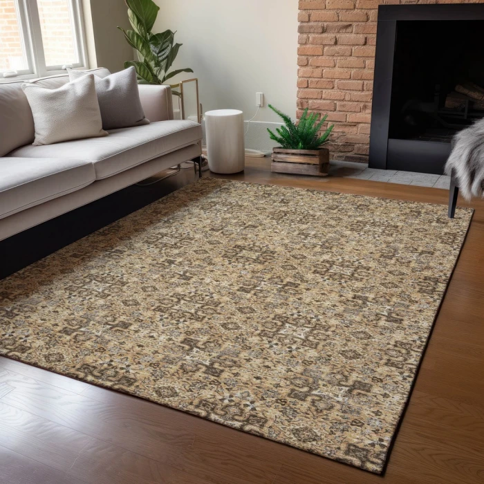 Addison Rugs Chantille Orange ACN2705 8ft. x 10ft. Rect. Rug