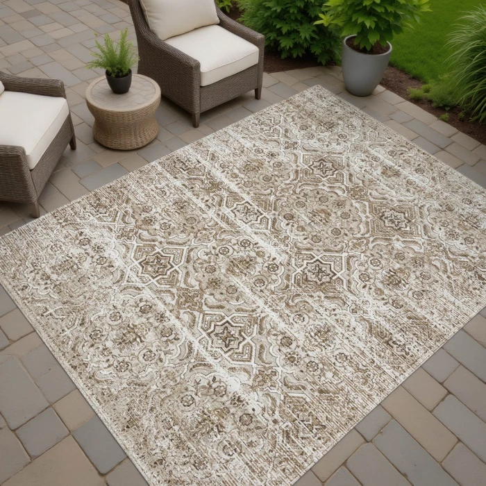 Addison Rugs Chantille Brown ACN2706 9ft. x 12ft. Rect. Rug