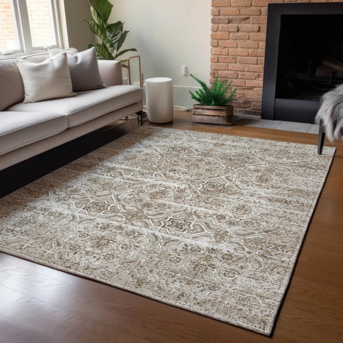 Addison Rugs Chantille Brown ACN2706 9ft. x 12ft. Rect. Rug