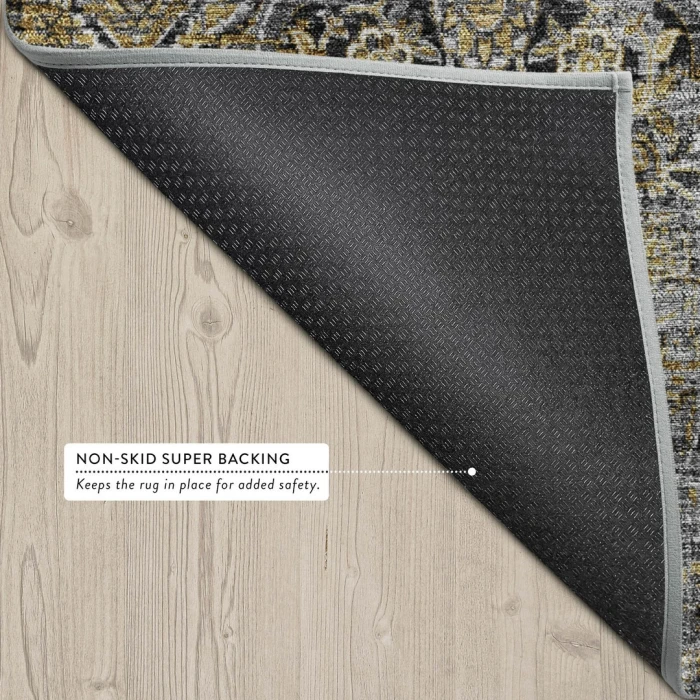 Addison Rugs Chantille Black ACN2706 5ft. x 7ft.6in. Rect. Rug