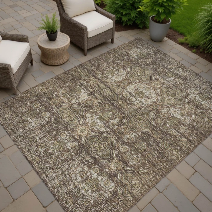 Addison Rugs Chantille Brown ACN2706 9ft. x 12ft. Rect. Rug