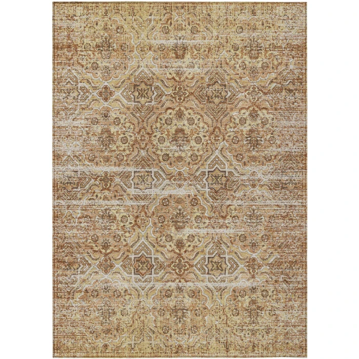 Addison Rugs Chantille Orange ACN2706 8ft. x 10ft. Rect. Rug