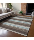 Addison Rugs Chantille Brown ACN2707 5ft. x 7ft.6in. Rect. Rug