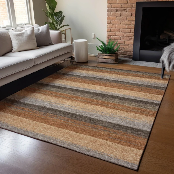 Addison Rugs Chantille Orange ACN2707 5ft. x 7ft.6in. Rect. Rug