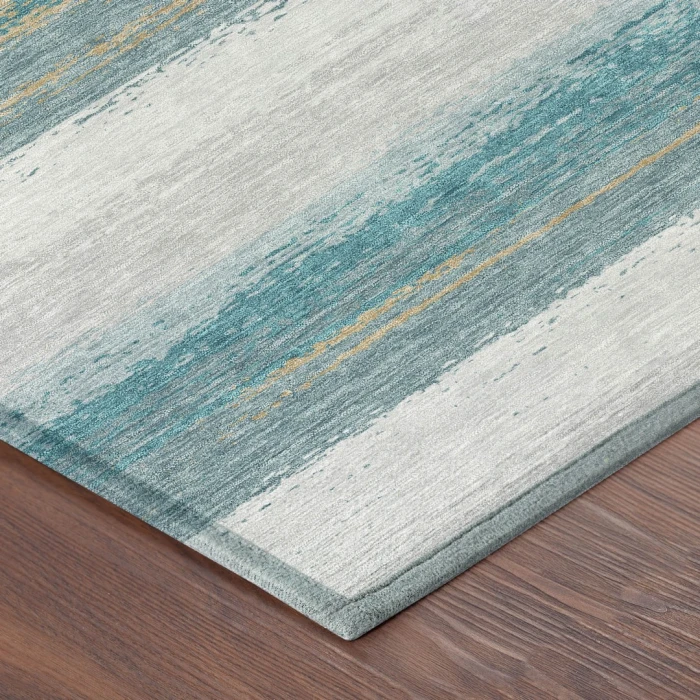 Addison Rugs Chantille Teal ACN2707 9ft. x 12ft. Rect. Rug