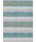 Addison Rugs Chantille Teal ACN2707 9ft. x 12ft. Rect. Rug