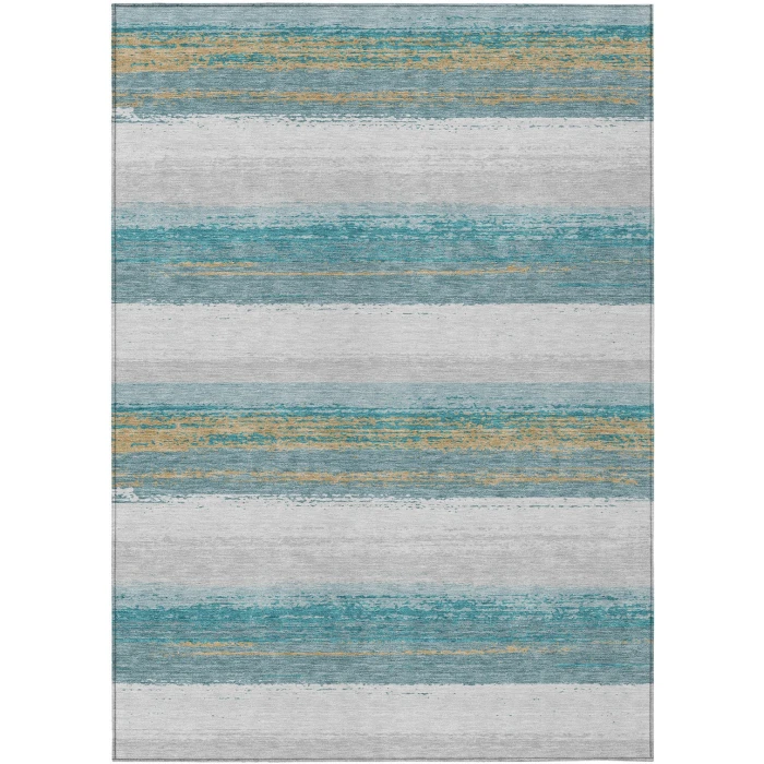 Addison Rugs Chantille Teal ACN2707 9ft. x 12ft. Rect. Rug