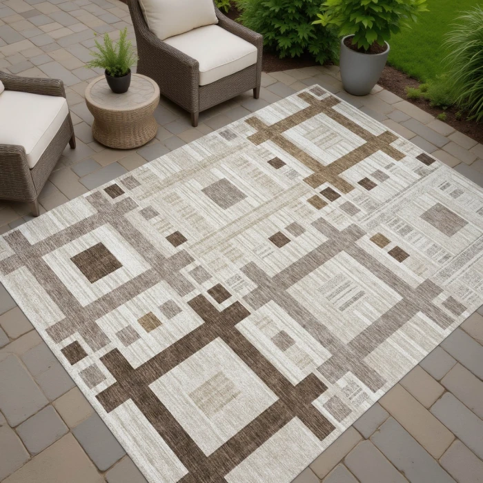 Addison Rugs Chantille Brown ACN2708 8ft. x 10ft. Rect. Rug