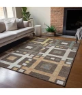 Addison Rugs Chantille Brown ACN2708 8ft. x 10ft. Rect. Rug