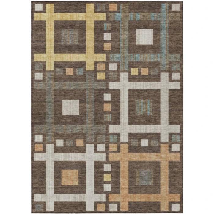 Addison Rugs Chantille Brown ACN2708 8ft. x 10ft. Rect. Rug