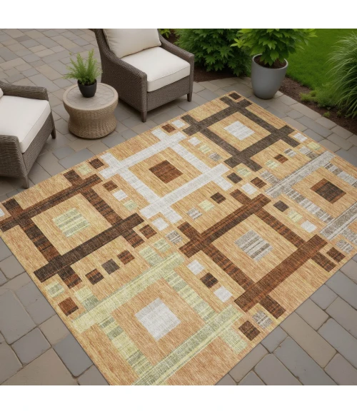 Addison Rugs Chantille Orange ACN2708 8ft. x 10ft. Rect. Rug
