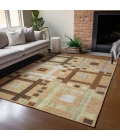 Addison Rugs Chantille Orange ACN2708 8ft. x 10ft. Rect. Rug