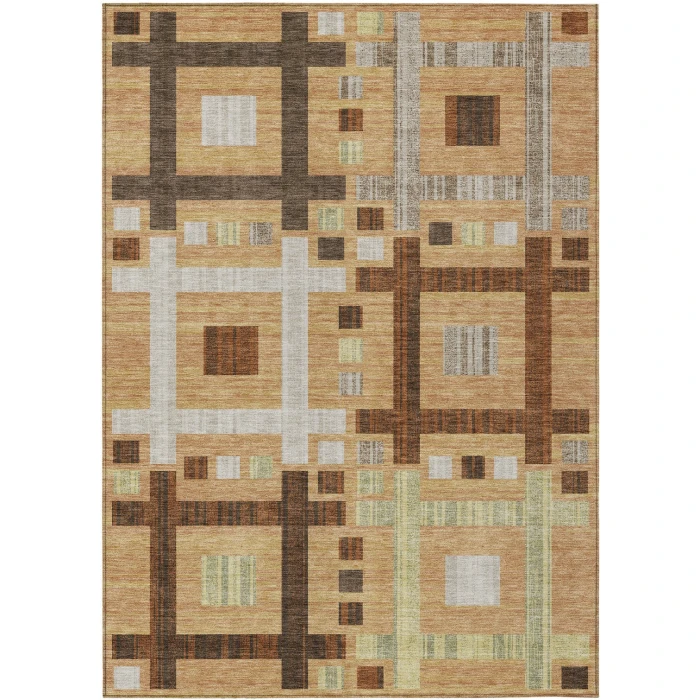 Addison Rugs Chantille Orange ACN2708 8ft. x 10ft. Rect. Rug