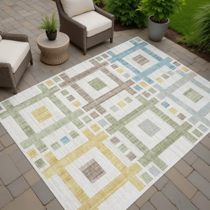 Addison Rugs Chantille Ivory ACN2708 5ft. x 7ft.6in. Rect. Rug