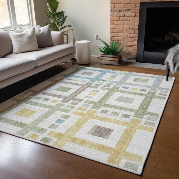 Addison Rugs Chantille Ivory ACN2708 5ft. x 7ft.6in. Rect. Rug