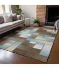 Addison Rugs Chantille Brown ACN2709 9ft. x 12ft. Rect. Rug