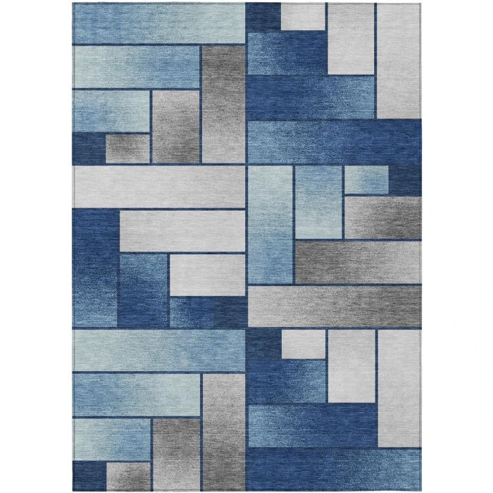 Addison Rugs Chantille Blue ACN2709 5ft. x 7ft.6in. Rect. Rug