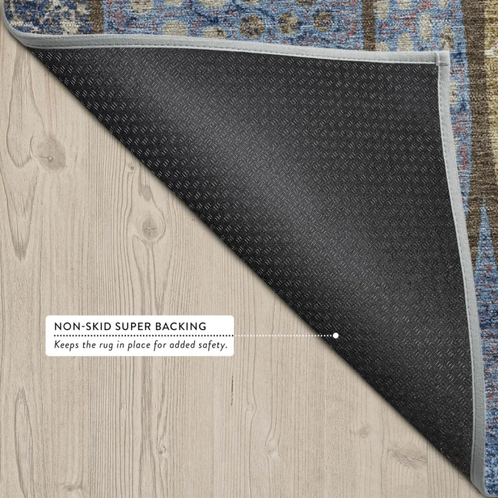Addison Rugs Chantille Blue ACN2711 5ft. x 7ft.6in. Rect. Rug
