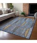 Addison Rugs Chantille Blue ACN2711 5ft. x 7ft.6in. Rect. Rug