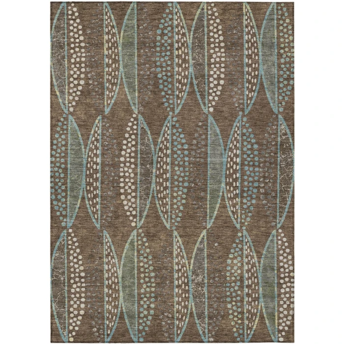 Addison Rugs Chantille Brown ACN2711 9ft. x 12ft. Rect. Rug