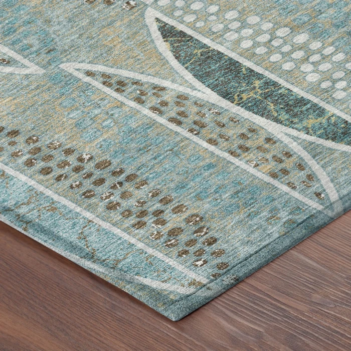 Addison Rugs Chantille Teal ACN2711 9ft. x 12ft. Rect. Rug