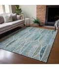 Addison Rugs Chantille Teal ACN2711 9ft. x 12ft. Rect. Rug