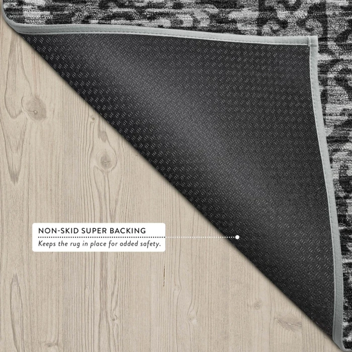 Addison Rugs Chantille Black ACN2712 8ft. x 10ft. Rect. Rug