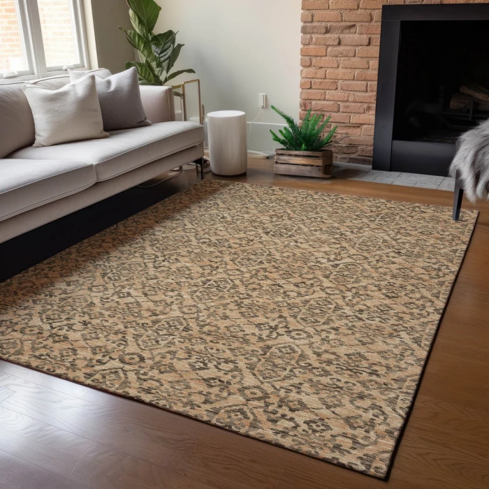 Addison Rugs Chantille Orange ACN2712 8ft. x 10ft. Rect. Rug