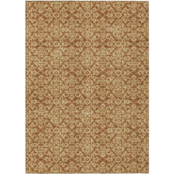 Addison Rugs Chantille Orange ACN2712 8ft. x 10ft. Rect. Rug