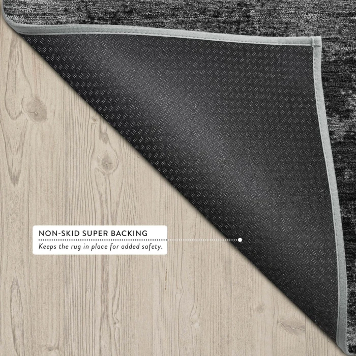 Addison Rugs Chantille Black ACN2713 8ft. x 10ft. Rect. Rug