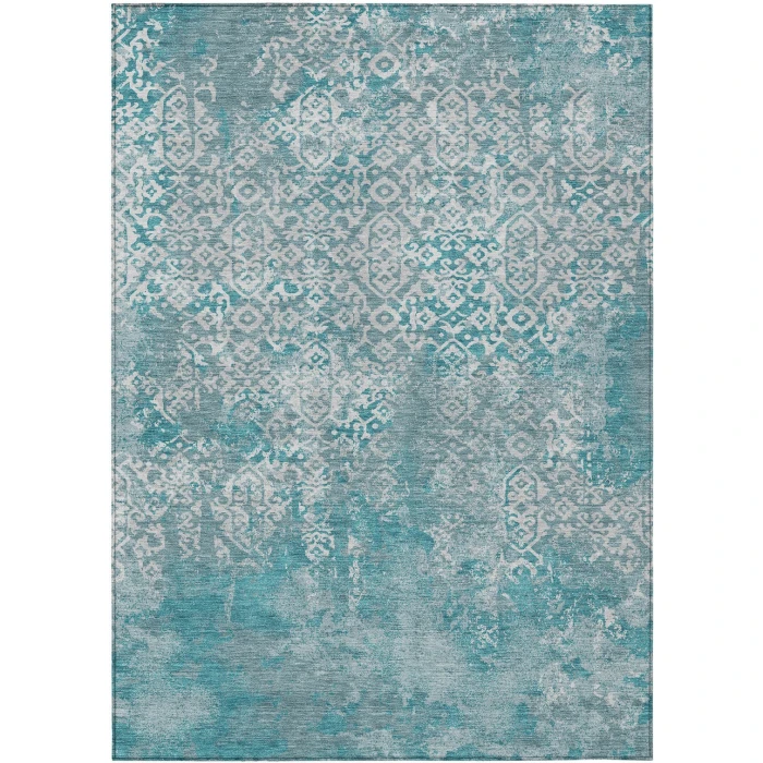 Addison Rugs Chantille Teal ACN2713 5ft. x 7ft.6in. Rect. Rug