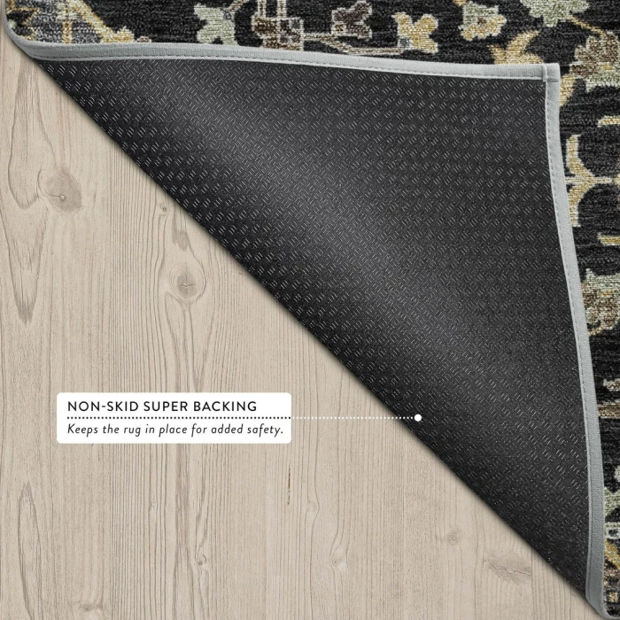 Addison Rugs Chantille Black ACN2714 9ft. x 12ft. Rect. Rug