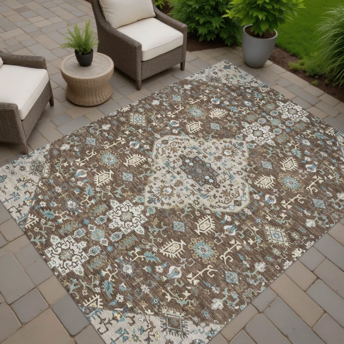 Addison Rugs Chantille Brown ACN2714 8ft. x 10ft. Rect. Rug