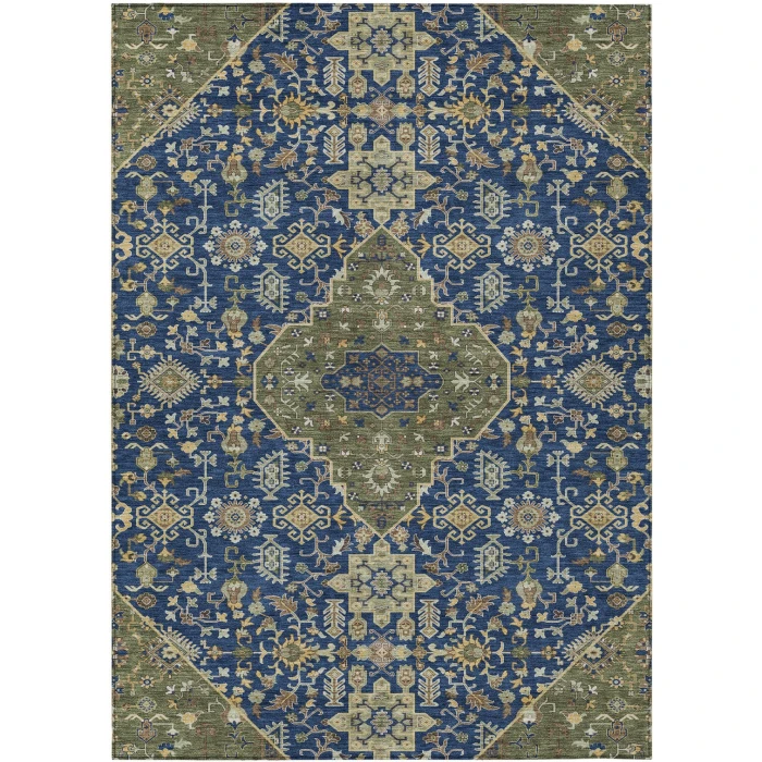 Addison Rugs Chantille Blue ACN2714 5ft. x 7ft.6in. Rect. Rug